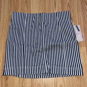 Striped Denim Boutique Skirt